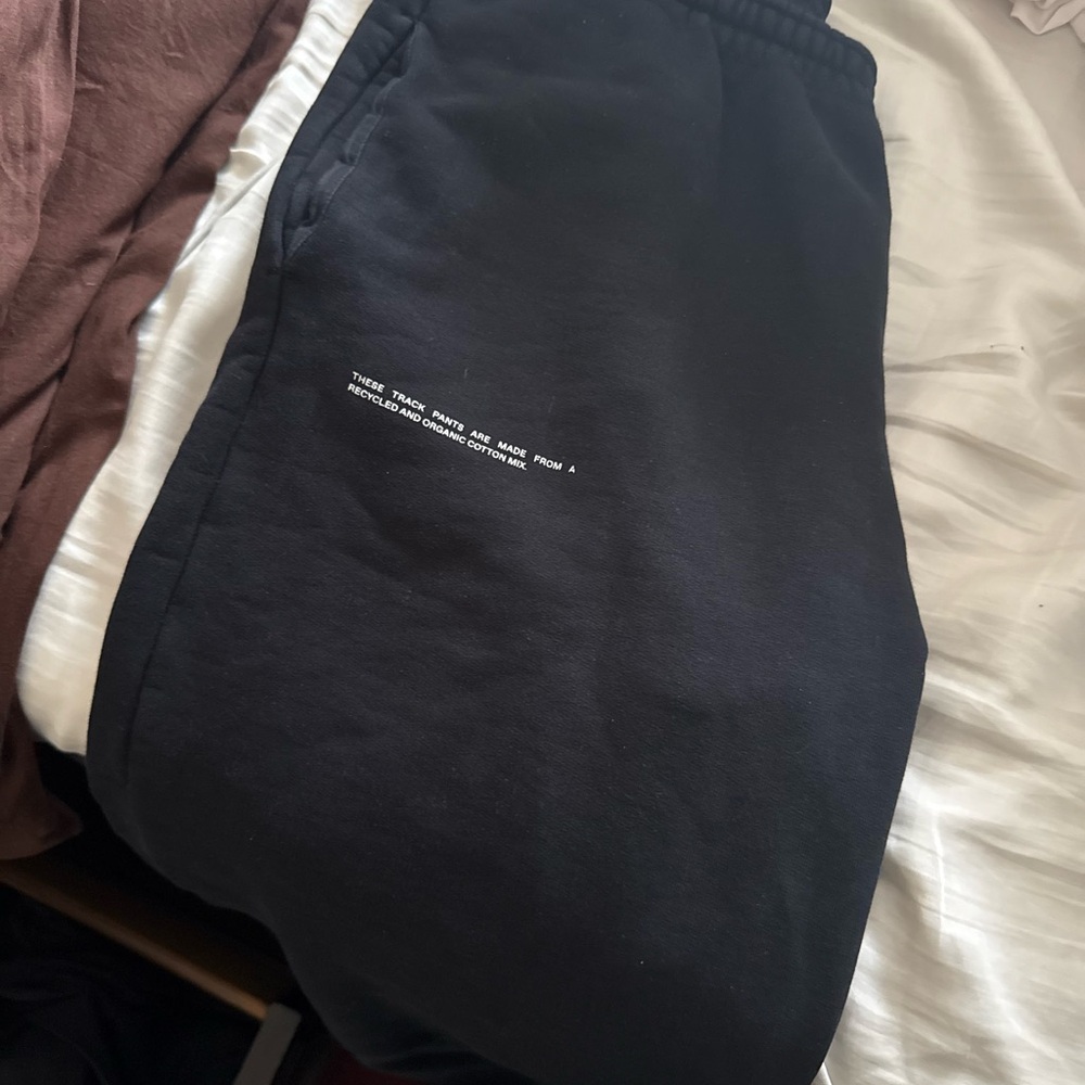 Pangaia Midnight Black Joggers